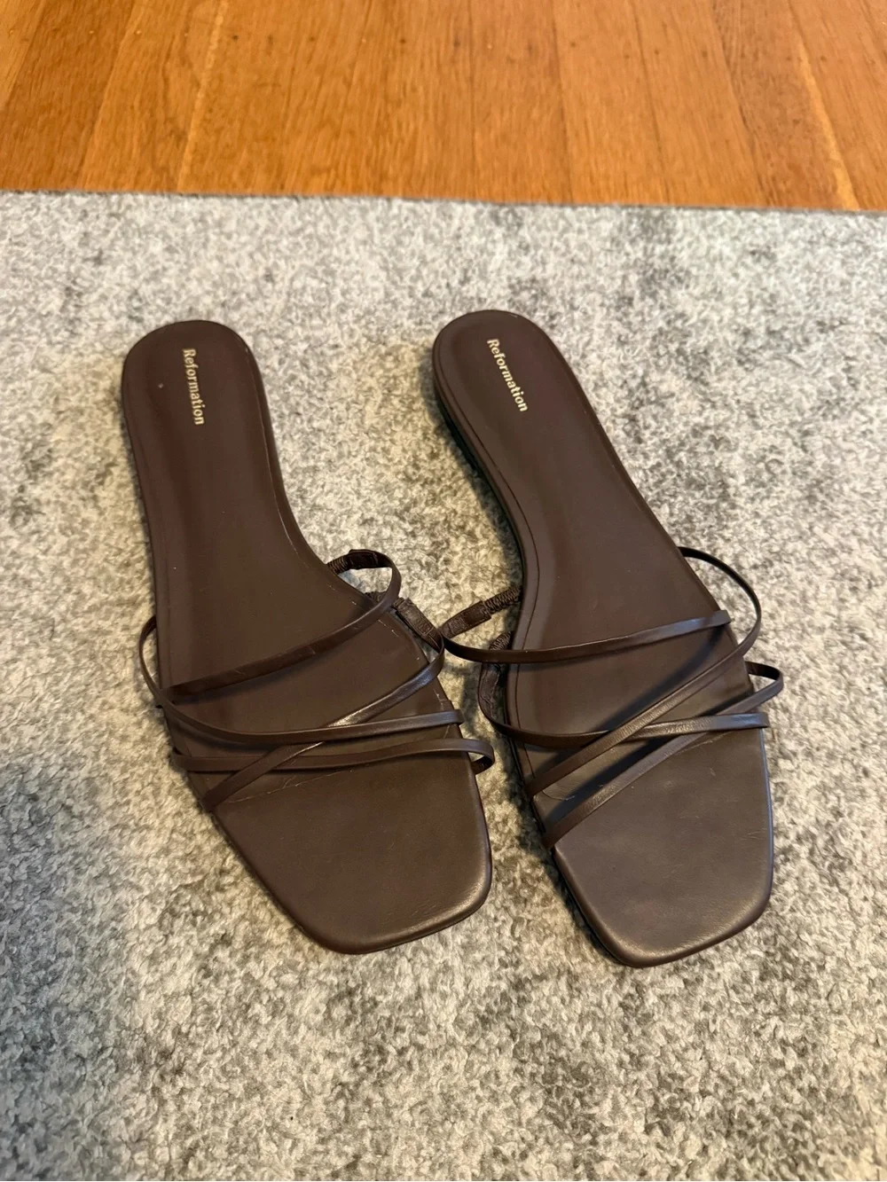 Reformation Wagner Strappy Sandals